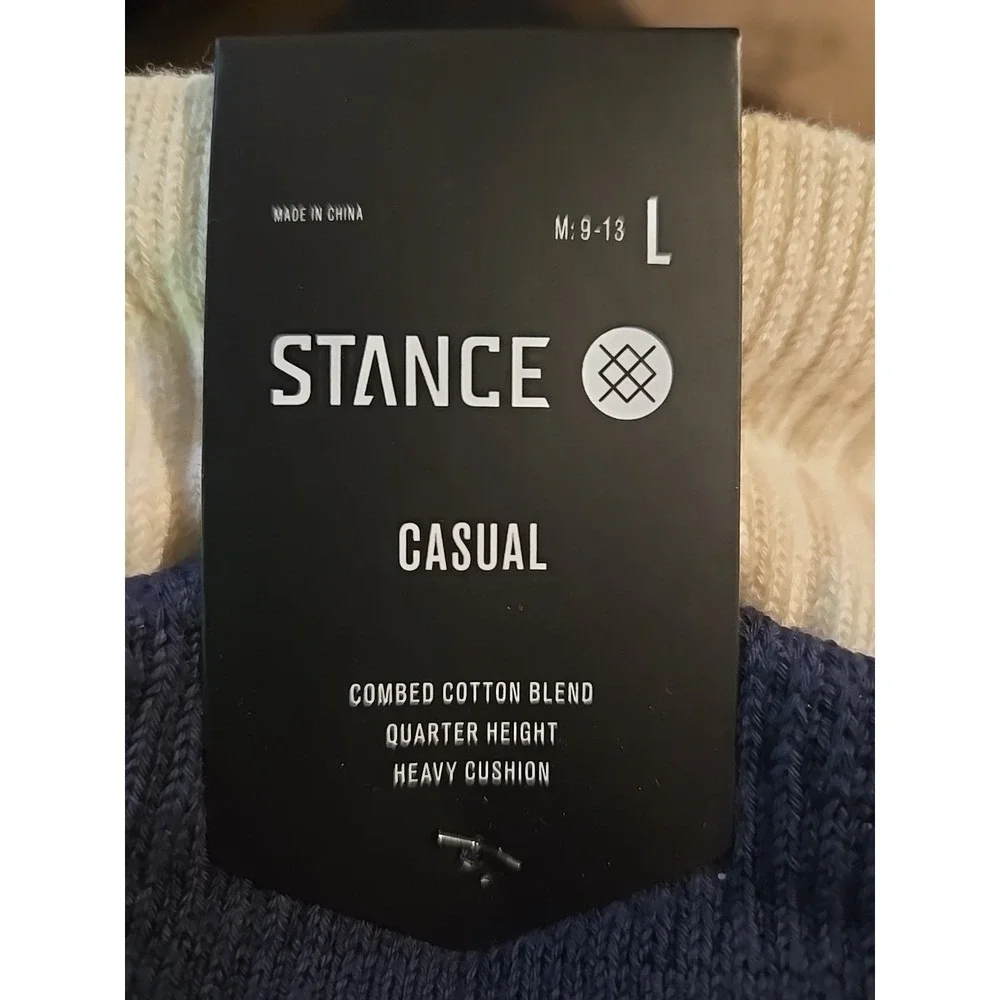 Stance Slipper‎ Socks Unisex Large Grip Sole Cozy Indoor Lounge Cold Winter Days